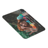 Magnet Flexible Script rétro vintage Diplôme photo (Côté Droit)