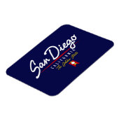 Magnet Flexible Script San Diego (Côté Gauche)