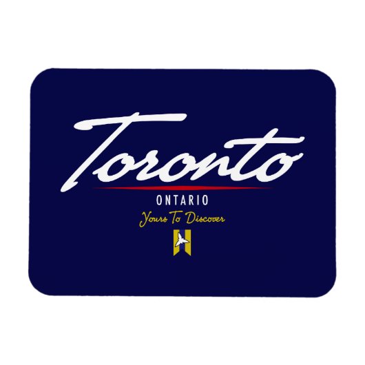 Magnet Flexible Script Toronto (Horizontal)