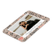 Magnet Flexible Script vintage Valentines Couples Jour Photos (Côté Gauche)