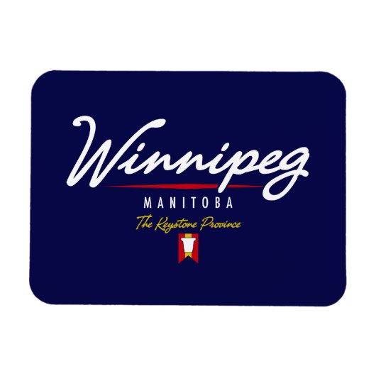 Magnet Flexible Script Winnipeg (Horizontal)
