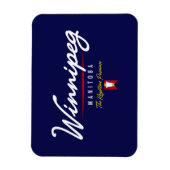 Magnet Flexible Script Winnipeg (Vertical)