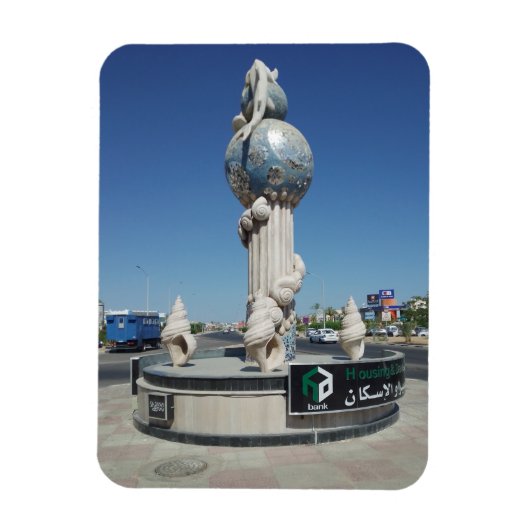 Magnet Flexible Sculpture aux marins (Vertical)