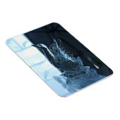 Magnet Flexible Sculpture de glace de cygne, Québec, Canada (Côté Droit)