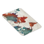 Magnet Flexible Se Déplacer Souvent, Se Déplacer Toujours Carte Av (Côté Droit)