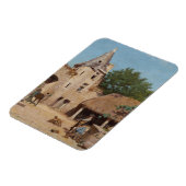 Magnet Flexible Se préparer à la chasse (scène médiévale) (Côté Gauche)