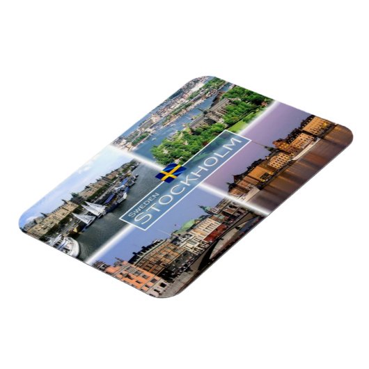 Magnet Flexible SE Suède - Stockholm - Djurgarden - (Côté Gauche)