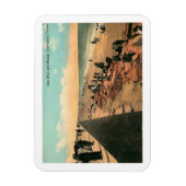 Magnet Flexible Sea Wall, Galveston, Texas 1912 Vintage (Vertical)