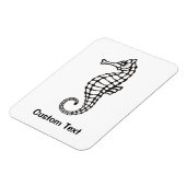 Magnet Flexible Seahorse Black (Côté Gauche)