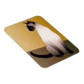 Magnet Flexible Seal Point Siamese Chat (Côté Droit)