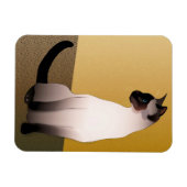 Magnet Flexible Seal Point Siamese Chat (Horizontal)