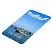 Magnet Flexible Seas n Salutations de Floride Bateaux à voile sur (Côté Gauche)