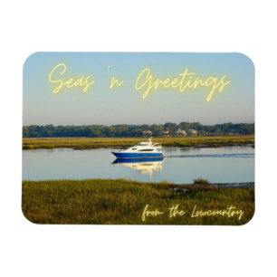Magnet Flexible Seas n Salutations de Lowcountry Hilton Head
