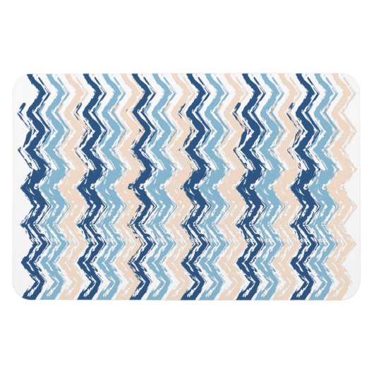 Magnet Flexible Seashore Scribble ZigZag (Horizontal)