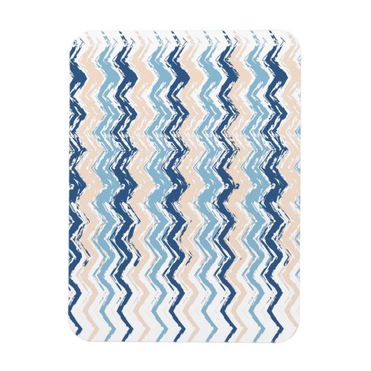 Magnet Flexible Seashore Scribble ZigZag (Vertical)