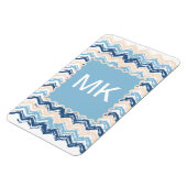 Magnet Flexible Seashore Scribble ZigZag (Côté Gauche)