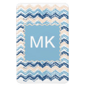 Magnet Flexible Seashore Scribble ZigZag (Vertical)