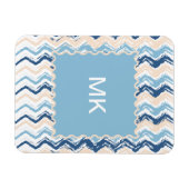 Magnet Flexible Seashore Scribble ZigZag (Horizontal)