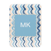 Magnet Flexible Seashore Scribble ZigZag (Vertical)