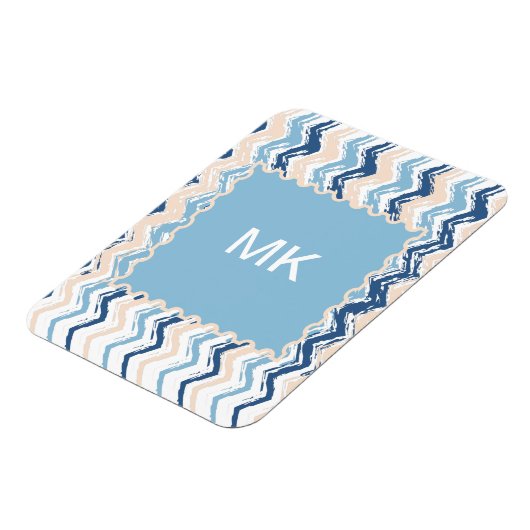 Magnet Flexible Seashore Scribble ZigZag (Côté Gauche)