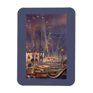 Magnet Flexible Seattle, affiche de l'Exposition universelle