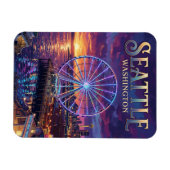 Magnet Flexible Seattle Great Wheel USA (Horizontal)