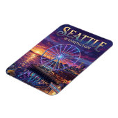 Magnet Flexible Seattle Great Wheel USA (Côté Gauche)