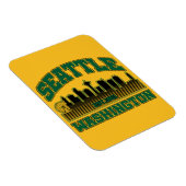 Magnet Flexible Seattle, Washington (Côté Droit)