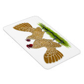 Magnet Flexible Sebrights Buff Laced (Côté Droit)