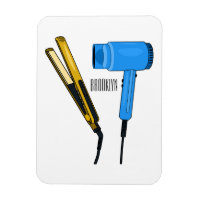 Sèche-cheveux & lisseuse-cheveux illustration