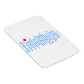 Magnet Flexible Secrétaire Merci (Côté Droit)