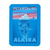 Magnet Flexible Section transversale Iceberg - Petersburg, Alaska (Vertical)