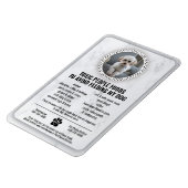 Magnet Flexible Sécurité de la Nourriture pour Animaux de Compagni (Côté Gauche)