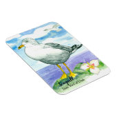 Magnet Flexible Sego Lily Seagull Oiseau d'État de l'Utah (Côté Droit)