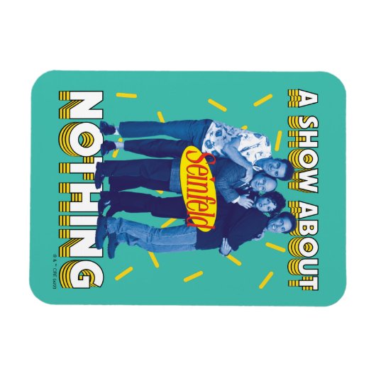 Magnet Flexible Seinfeld | A Show About Nothing (Horizontal)
