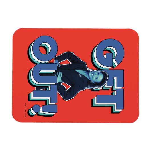 Magnet Flexible Seinfeld | Elaine - Sortez ! (Horizontal)