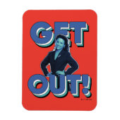 Magnet Flexible Seinfeld | Elaine - Sortez ! (Vertical)