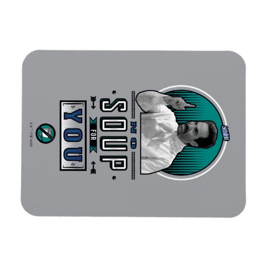 Magnet Flexible Seinfeld | Pas De Soupe Pour Vous Graphique (Horizontal)