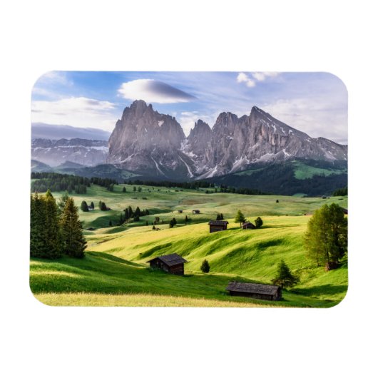 Magnet Flexible Seiser Alm | Alpes Dolomites, Italie (Horizontal)