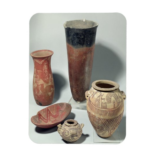 Magnet Flexible Selection of vases, Naqada I/II Period, 4000-3100 (Vertical)