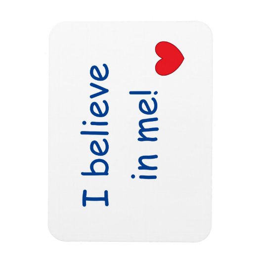 Magnet Flexible Self-affirming (Vertical)