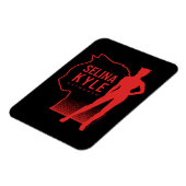 Magnet Flexible Selina Kyle Catwoman - logo (Côté Gauche)