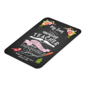 Magnet Flexible Semaine d'appréciation des enseignants vraiment ex (Côté Gauche)