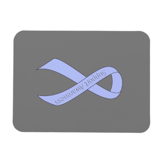 Magnet Flexible Sensibilisation à la prise en charge du ruban bleu (Horizontal)