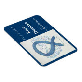 Magnet Flexible Sensibilisation aux maladies rares Ruban Angle mag (Côté Droit)