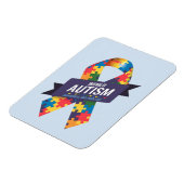 Magnet Flexible Sensibilisation sur l'autisme (Côté Gauche)