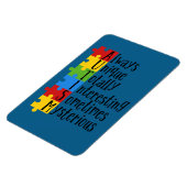 Magnet Flexible Sensibilisation sur l'autisme (Côté Gauche)