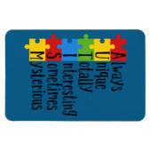 Magnet Flexible Sensibilisation sur l'autisme (Horizontal)