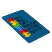 Magnet Flexible Sensibilisation sur l'autisme (Côté Droit)