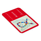 Magnet Flexible Sensibilisation sur l'autisme ruban magnétique Ang (Côté Droit)